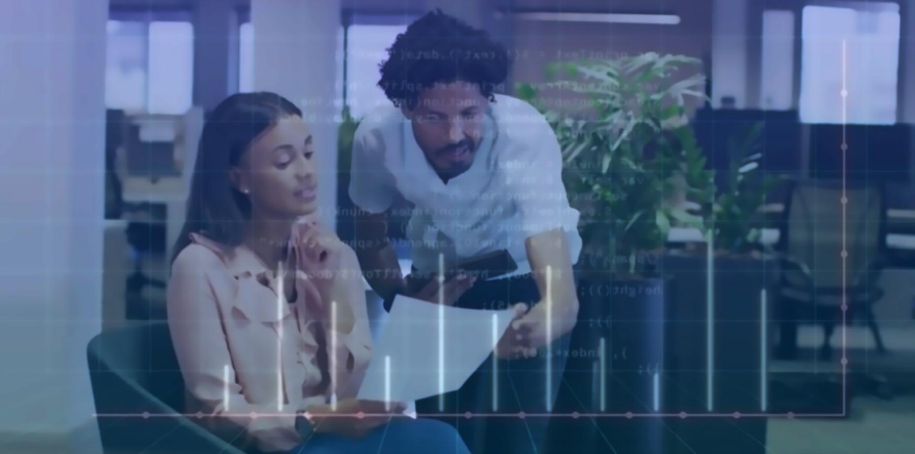 Real-time data dashboard showing testing progress and metrics